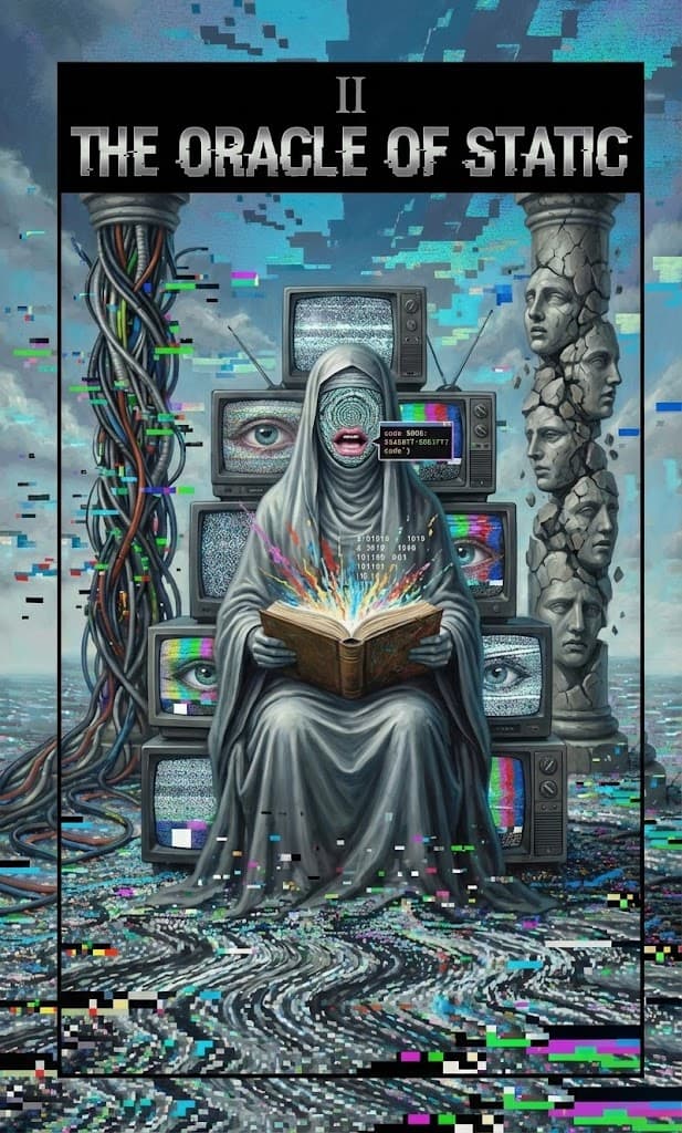 Oracle of Static — Chaos Tarot Card