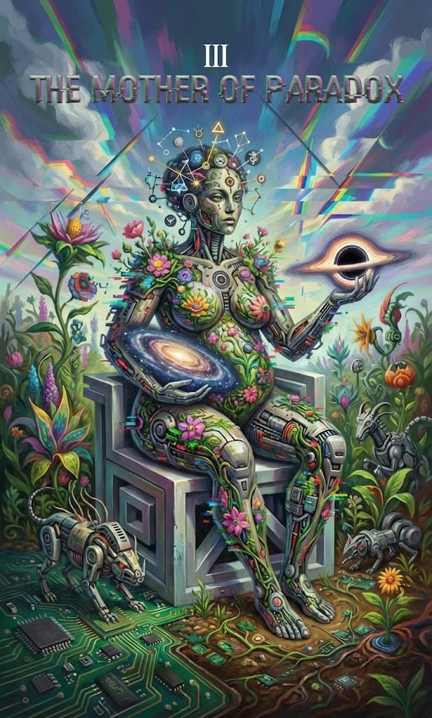 Mother of Paradox — Chaos Tarot card