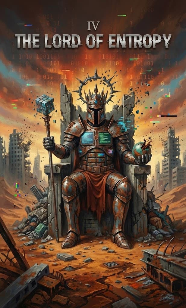 Lord of Entropy — Chaos Tarot Card