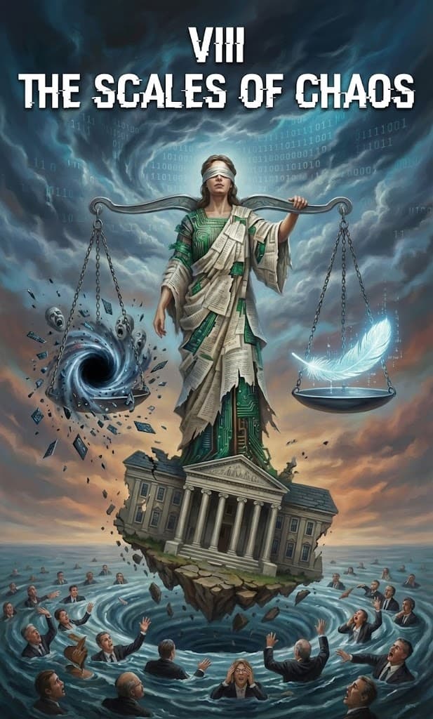 Scales of Chaos — Chaos Tarot Card