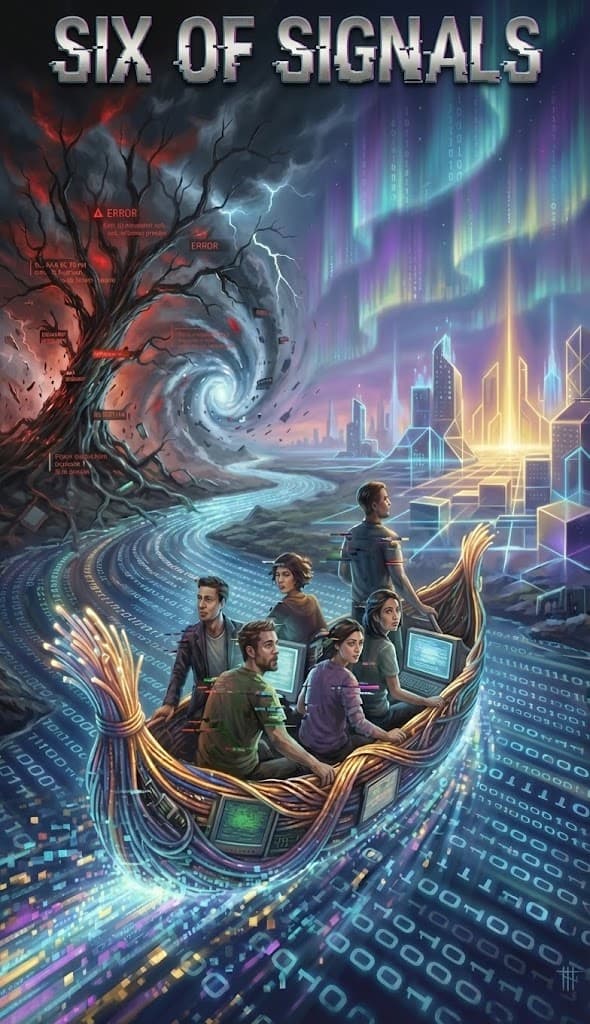 Six of Signals — Chaos Tarot Card